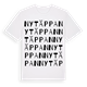 Nytäppan ordlek t-shirt