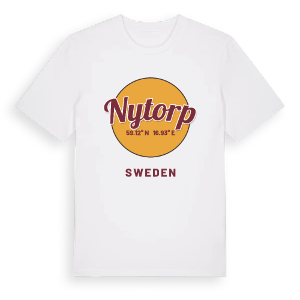 Nytorp cirkel t-shirt – ekologisk bomull t-shirt från Pinshirt