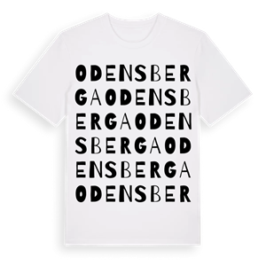 Odensberga ordlek t-shirt – ekologisk bomull t-shirt från Pinshirt