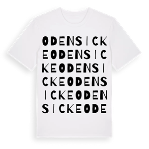 Odensicke ordlek t-shirt – ekologisk bomull t-shirt från Pinshirt
