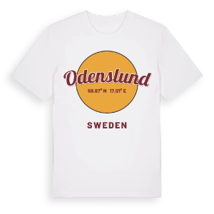 Odenslund cirkel t-shirt – ekologisk bomull t-shirt från Pinshirt