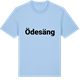 Blue Soul t-shirt med Ödesäng fetstil t-shirt