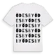 Ödesby ordlek t-shirt