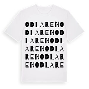 Odlaren ordlek t-shirt – ekologisk bomull t-shirt från Pinshirt