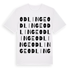 Odlinge ordlek t-shirt – ekologisk bomull t-shirt från Pinshirt