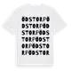 White t-shirt med Ödstorp ordlek t-shirt
