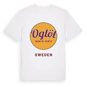 Oglöt cirkel t-shirt – ekologisk bomull t-shirt från Pinshirt