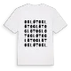Oglöt ordlek t-shirt