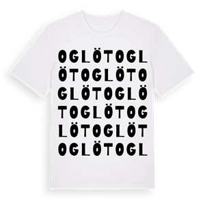 Oglöt ordlek t-shirt – ekologisk bomull t-shirt från Pinshirt