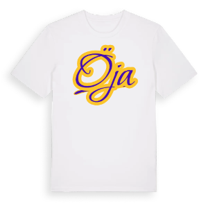 Öja baseball t-shirt – ekologisk bomull t-shirt från Pinshirt
