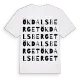 Ökdalsberget ordlek t-shirt