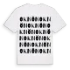 Oknön ordlek t-shirt