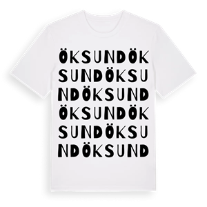 Öksund ordlek t-shirt – ekologisk bomull t-shirt från Pinshirt
