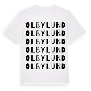 Olbylund ordlek t-shirt – ekologisk bomull t-shirt från Pinshirt