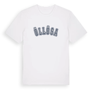 Öllösa college t-shirt – ekologisk bomull t-shirt från Pinshirt