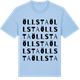Blue Soul t-shirt med Öllsta ordlek t-shirt
