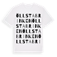 Öllstabrinken ordlek t-shirt