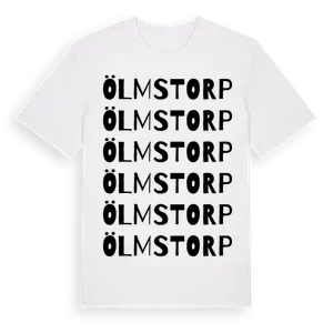 Ölmstorp ordlek t-shirt – ekologisk bomull t-shirt från Pinshirt