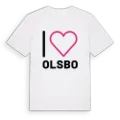Jag älskar Olsbo t-shirt stort tryck