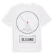White t-shirt med Olslund t-shirt