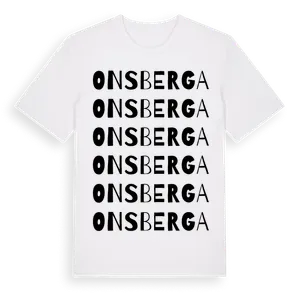 Onsberga ordlek t-shirt – ekologisk bomull t-shirt från Pinshirt