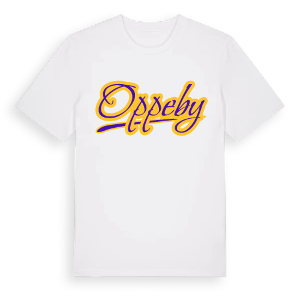 Oppeby baseball t-shirt – ekologisk bomull t-shirt från Pinshirt