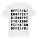 Oppeby gård ordlek t-shirt