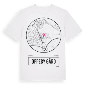 Oppeby Gård t-shirt – ekologisk bomull t-shirt från Pinshirt