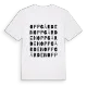 Oppgården ordlek t-shirt