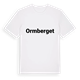 Ormberget fetstil t-shirt