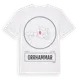 White t-shirt med Orrhammar t-shirt