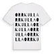 Orrkulla ordlek t-shirt