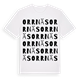 Orrnäs ordlek t-shirt
