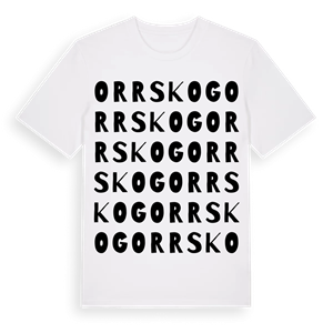 Orrskog ordlek t-shirt – ekologisk bomull t-shirt från Pinshirt
