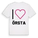 Jag älskar Örsta t-shirt stort tryck