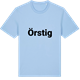 Blue Soul t-shirt med Örstig fetstil t-shirt
