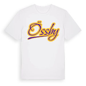 Össby baseball t-shirt – ekologisk bomull t-shirt från Pinshirt