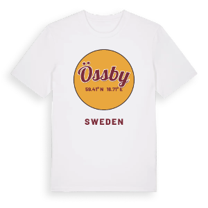 Össby cirkel t-shirt – ekologisk bomull t-shirt från Pinshirt