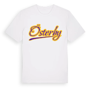 Österby baseball t-shirt – ekologisk bomull t-shirt från Pinshirt