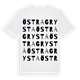 Östra Grysta ordlek t-shirt