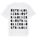 Östra Kolberga ordlek t-shirt