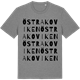 Mid Heather Gray t-shirt med Östra Koviken ordlek t-shirt