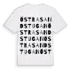 Östra Sandstugan ordlek t-shirt