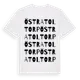 White t-shirt med Östra Toltorp ordlek t-shirt