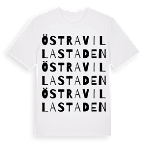 Östra villastaden ordlek t-shirt – ekologisk bomull t-shirt från Pinshirt