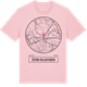 Pink Cotton t-shirt med Östra villastaden t-shirt