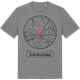 Mid Heather Gray t-shirt med Östra villastaden t-shirt