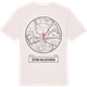 Vintage White t-shirt med Östra villastaden t-shirt