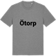 Mid Heather Gray t-shirt med Ötorp fetstil t-shirt
