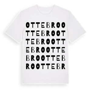 Ottebro ordlek t-shirt – ekologisk bomull t-shirt från Pinshirt